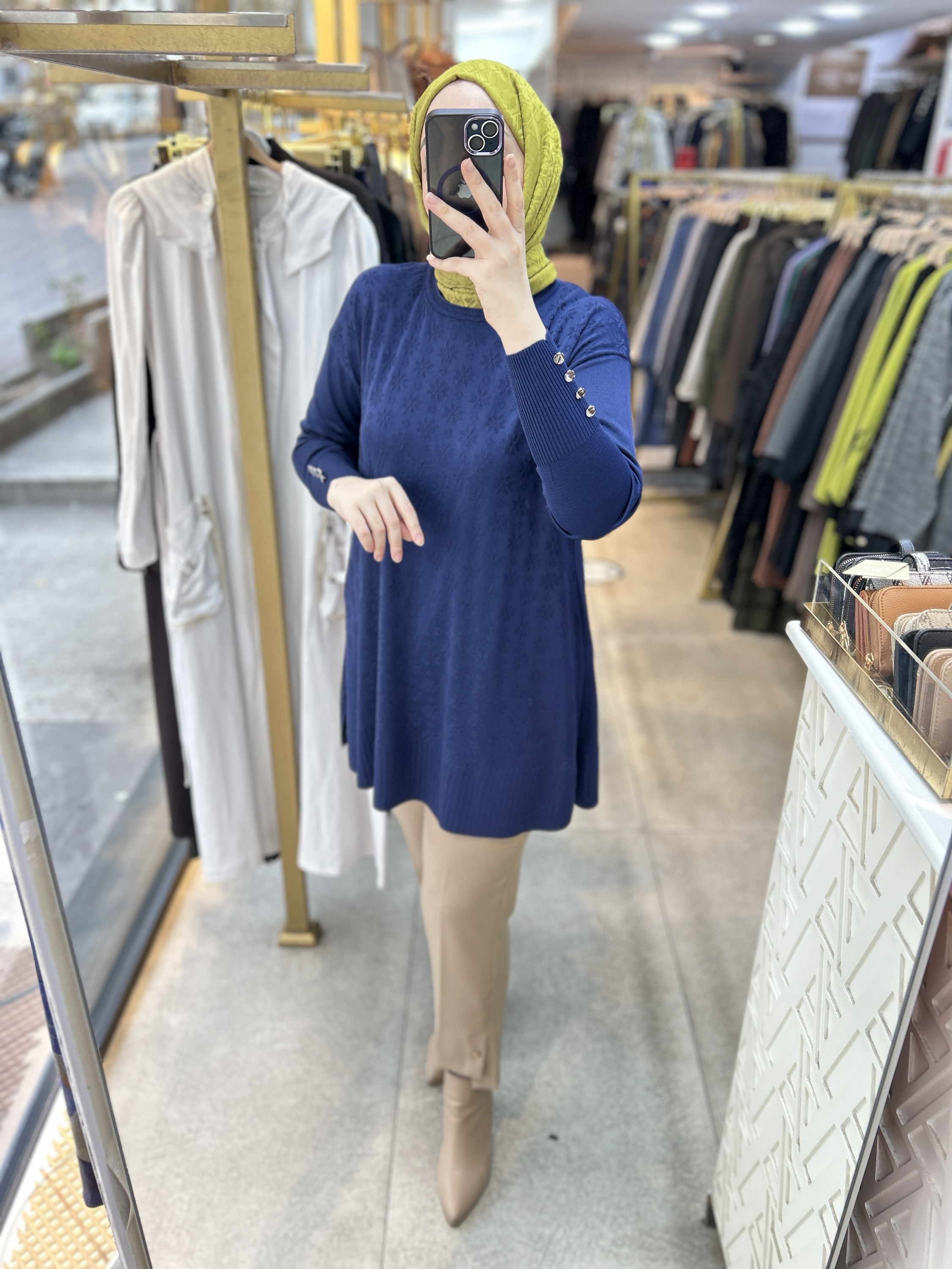 1031 Kar Tanesi Tunik - Görsel 6