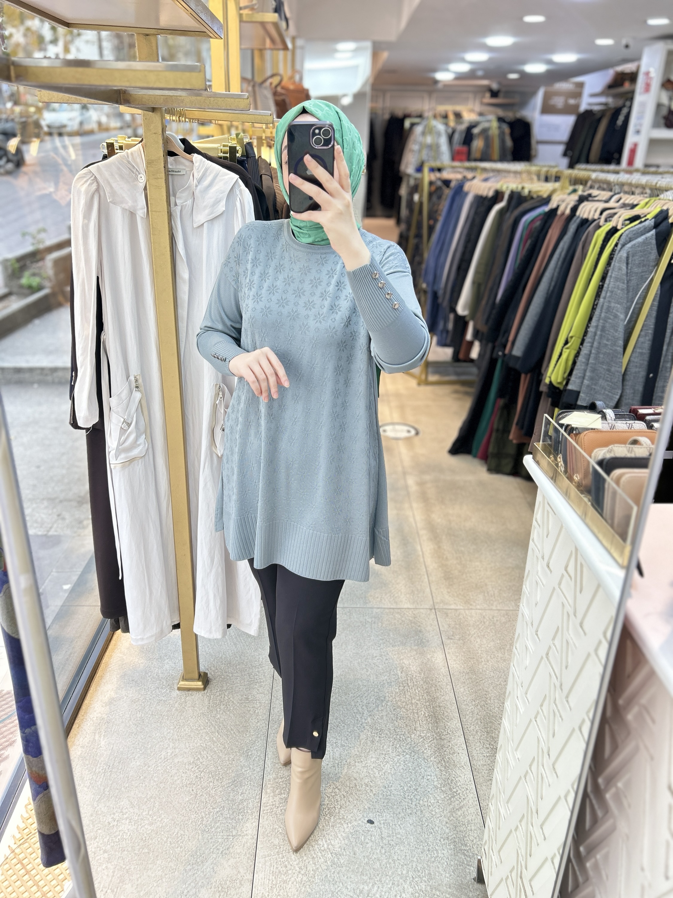 1031 Kar Tanesi Tunik - Görsel 17