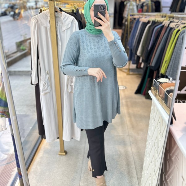 1031 Kar Tanesi Tunik - Görsel 15