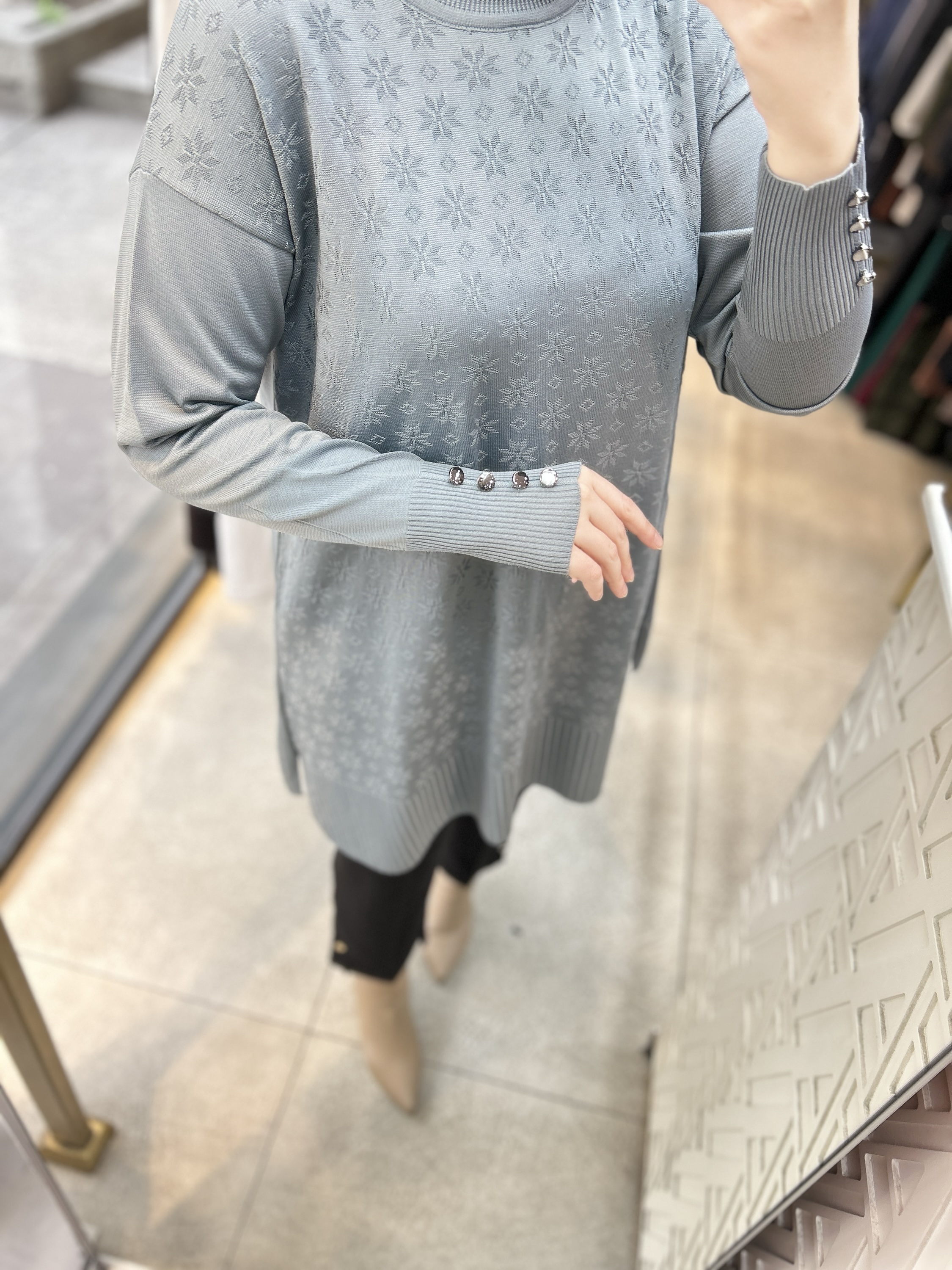 1031 Kar Tanesi Tunik - Görsel 20