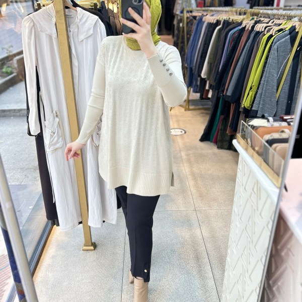 1031 Kar Tanesi Tunik - Görsel 3