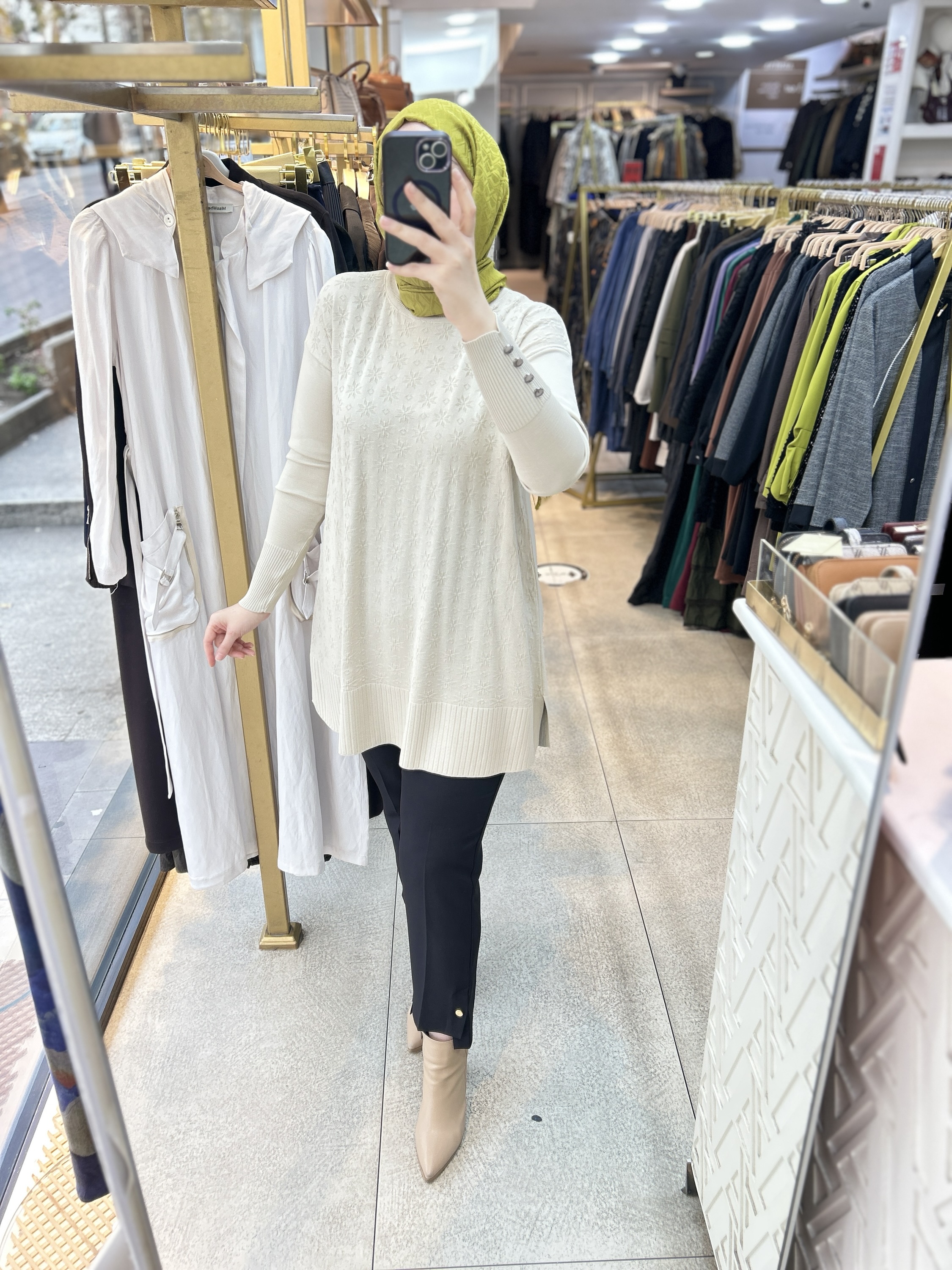 1031 Kar Tanesi Tunik - Görsel 3