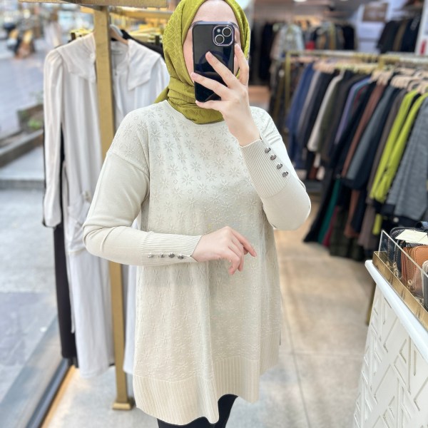 1031 Kar Tanesi Tunik - Görsel 1