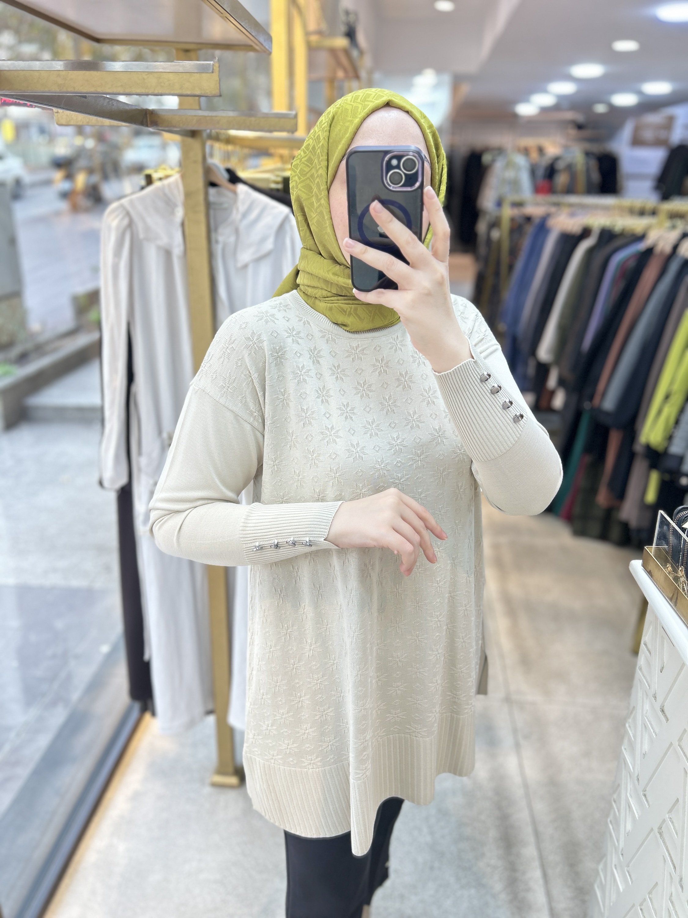 1031 Kar Tanesi Tunik - Görsel 4