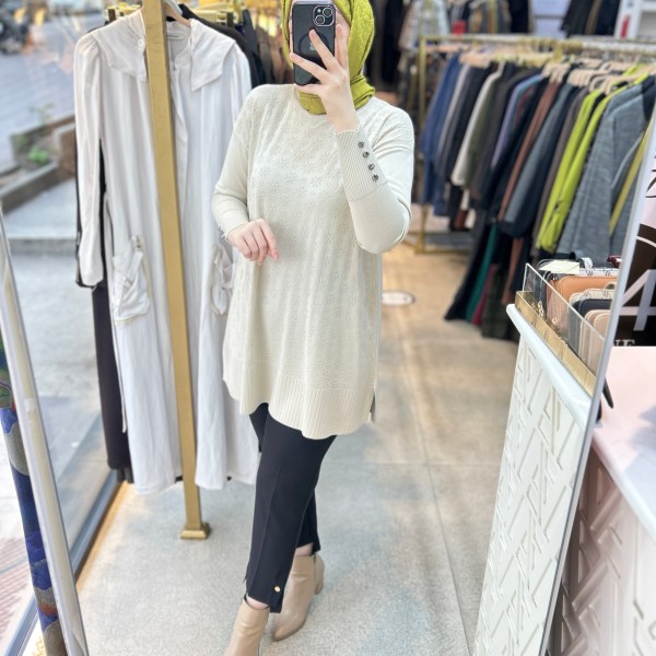 1031 Kar Tanesi Tunik - Görsel 5