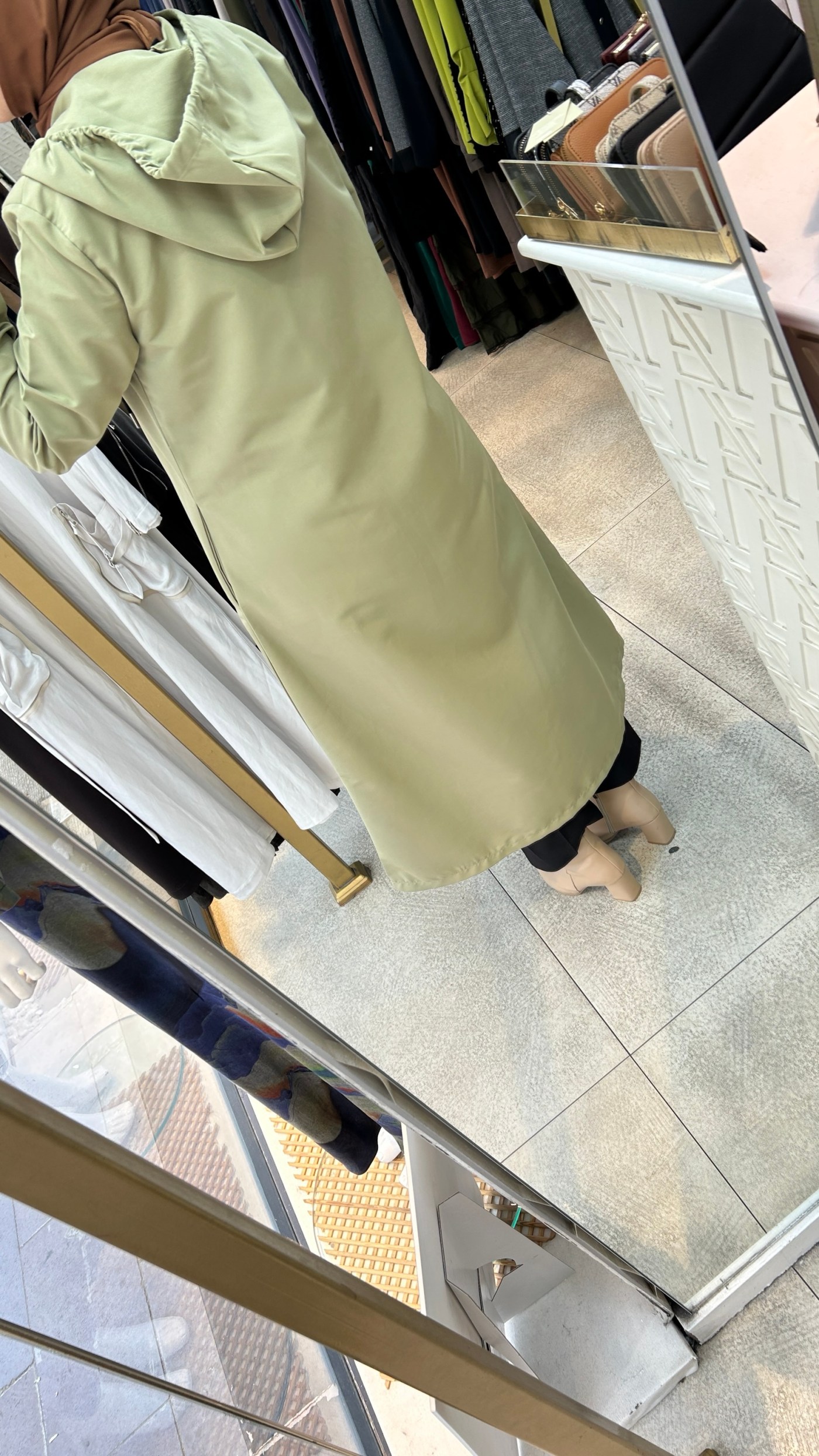 Cepli Kapşonlu Trençkot 1507