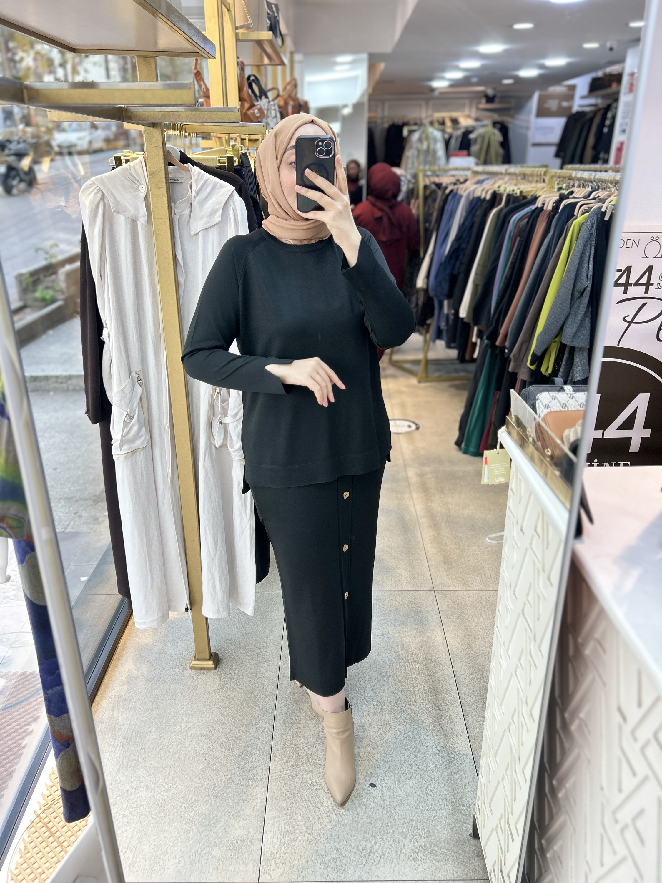 35332 Düğme Detaylı Takım - Görsel 13