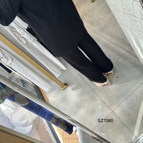 SZ7080 Fermuar Detaylı Oysho Kumaş Takım - Görsel 6