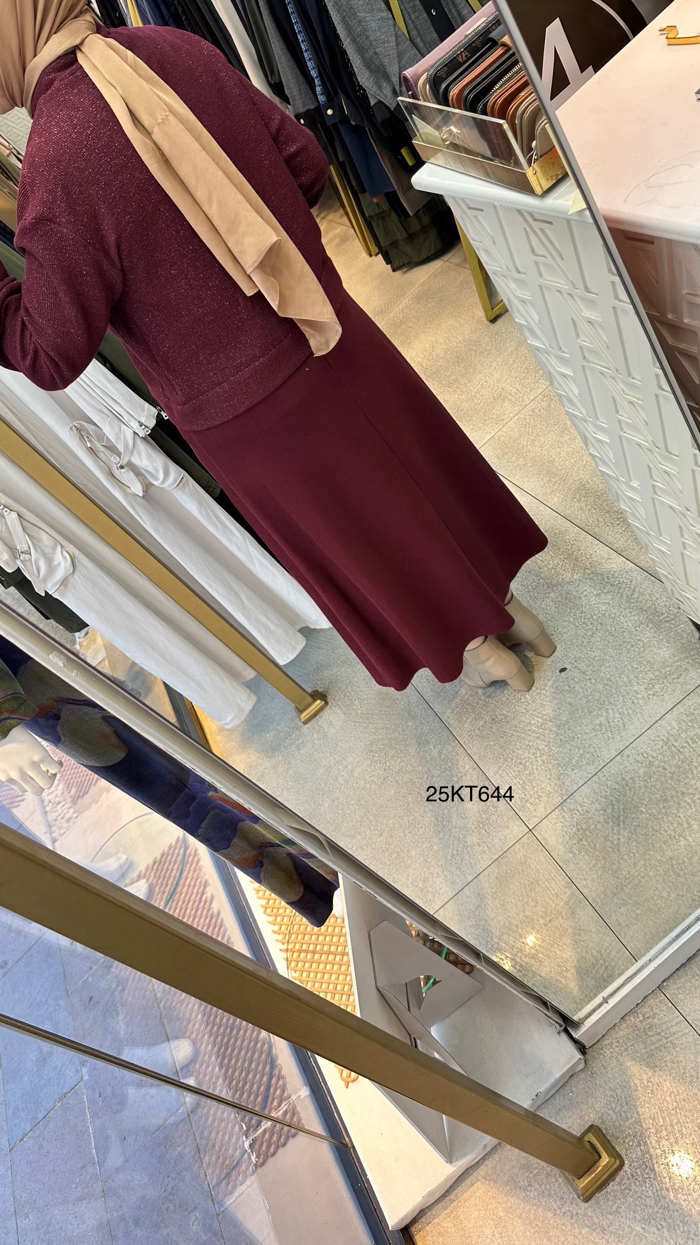 25KT644 Armine Trend Simli Triko Takım