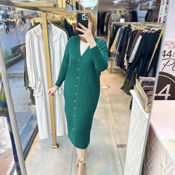 3257 Uzun Merserize Triko - Görsel 13