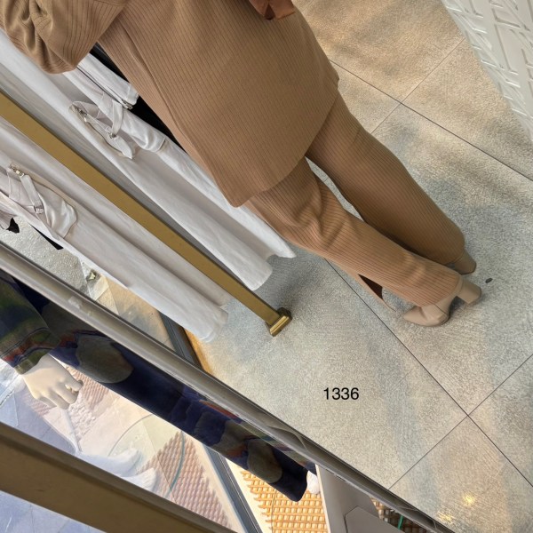 1336 Düğme Detaylı Örme Tirko Takım - Görsel 9