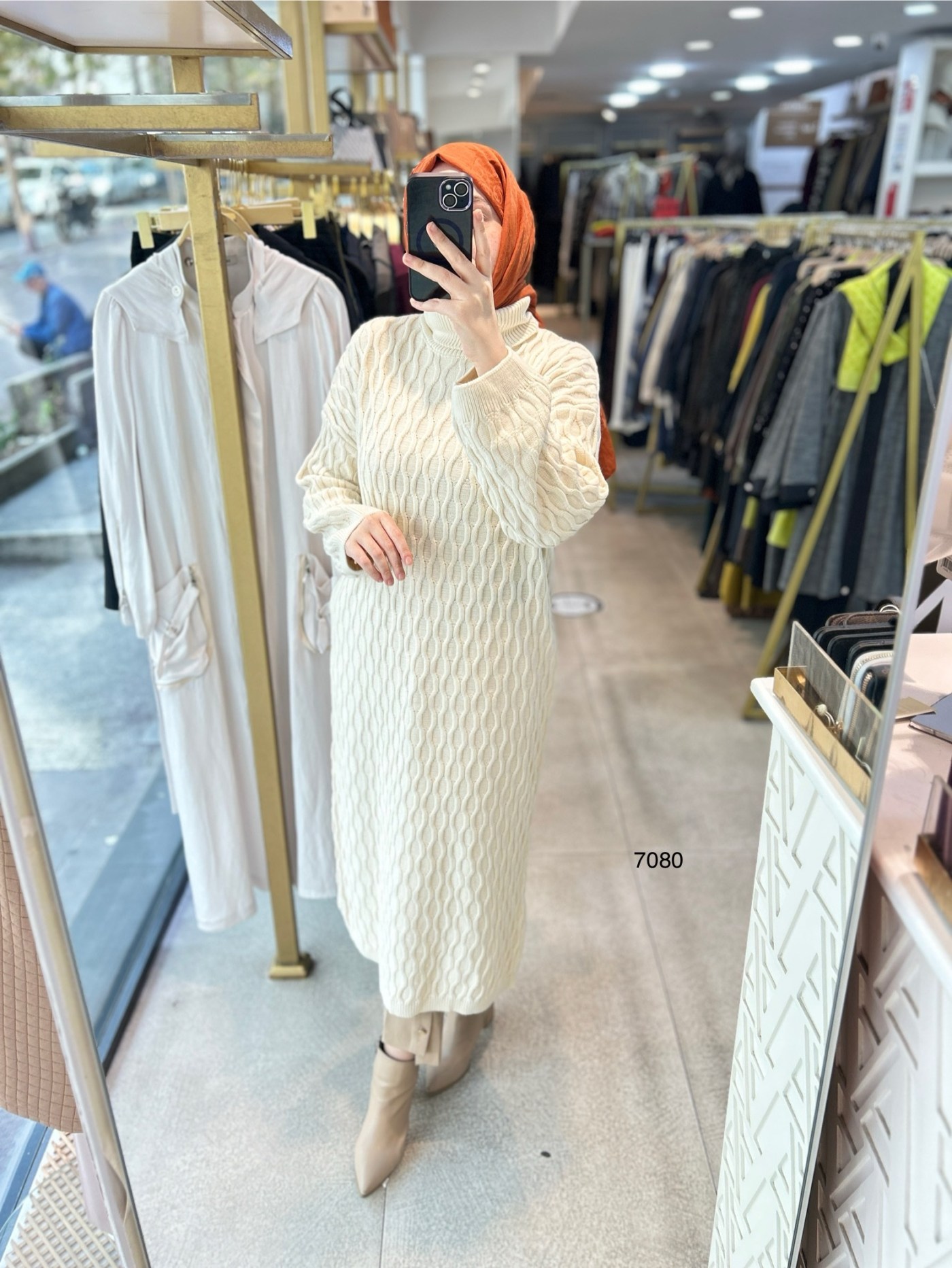 7080 Örme Triko Tunik