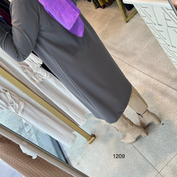 1209 Ribanalı Fermuarlı Tunik - Görsel 11