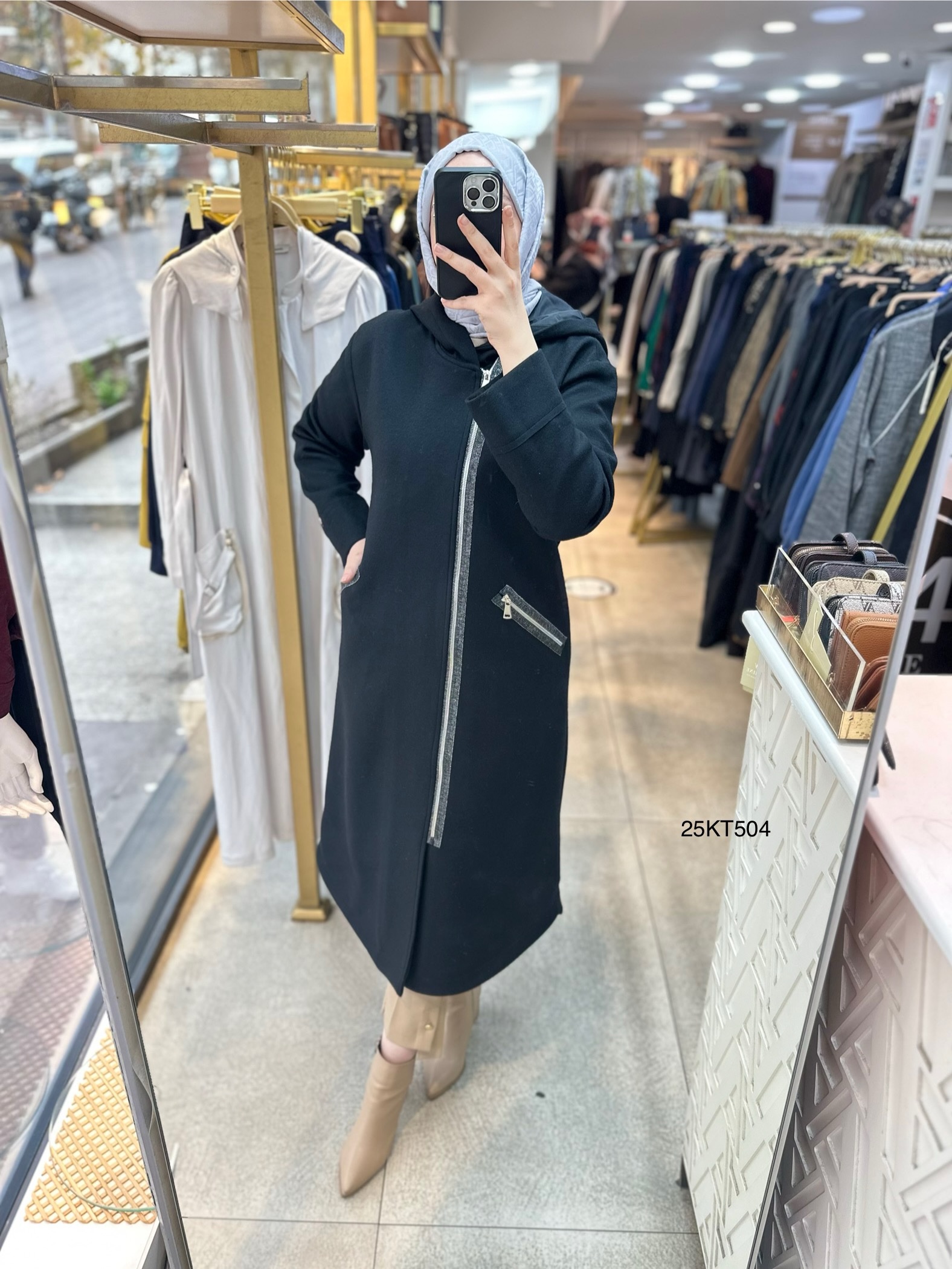 Armine Trend 25KT504 Kaşe Kumaş Kap - Görsel 5