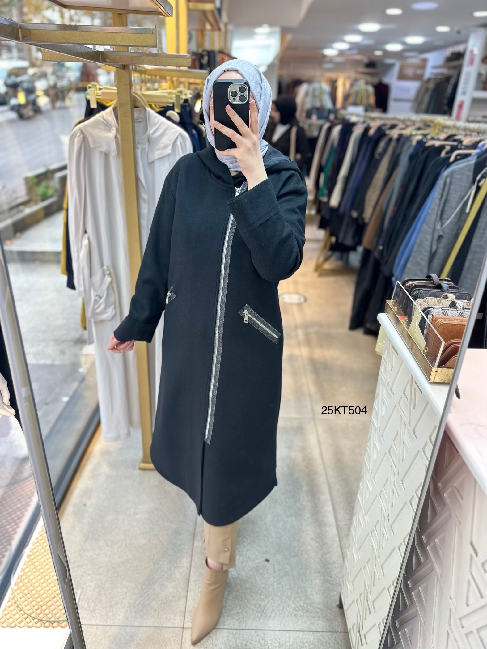 Armine Trend 25KT504 Kaşe Kumaş Kap - Görsel 6