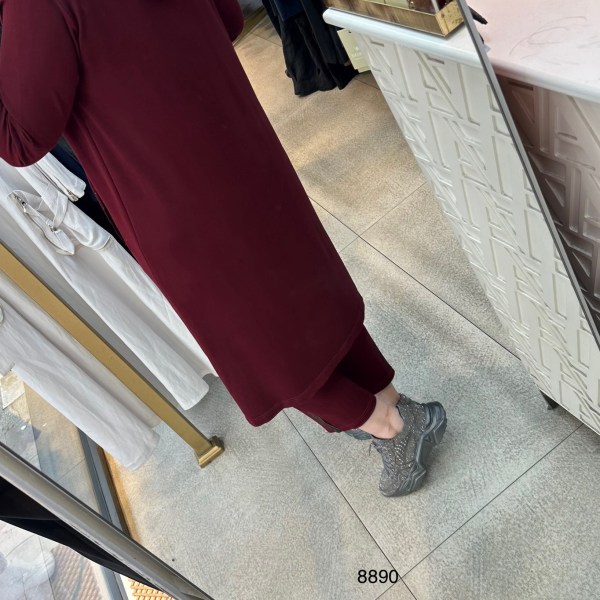 8890 Ön Fermuarlı Takım - Görsel 5