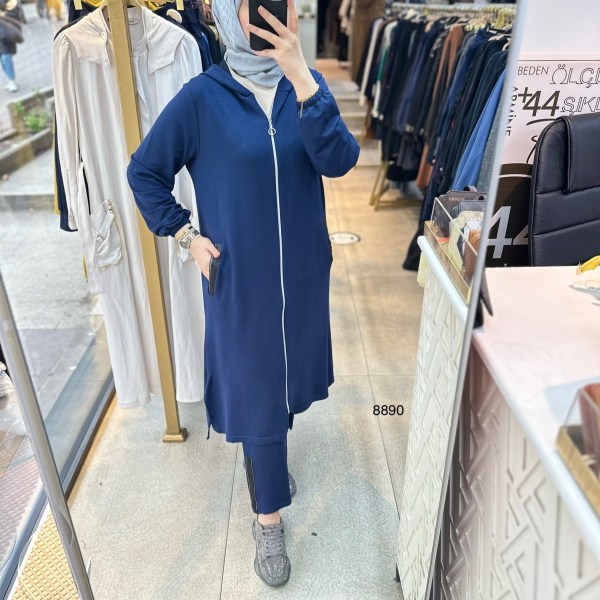 8890 Ön Fermuarlı Takım - Görsel 27