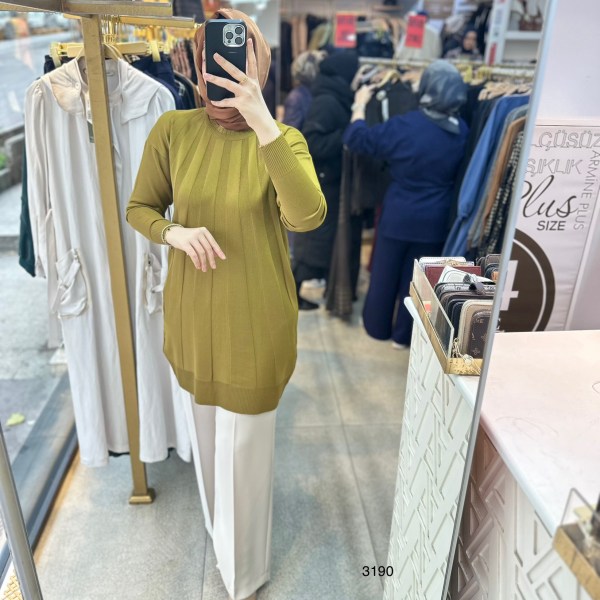 3190 Merserize triko - Görsel 19