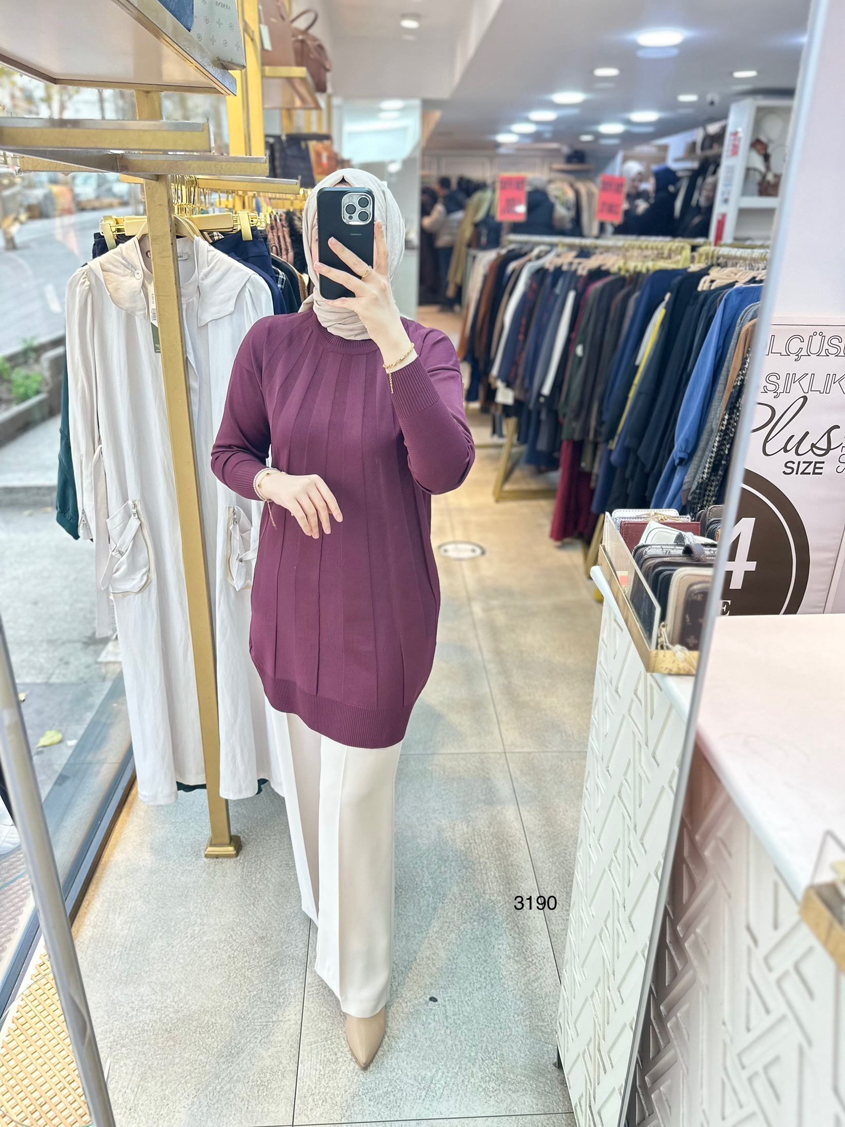 3190 Merserize triko - Görsel 9