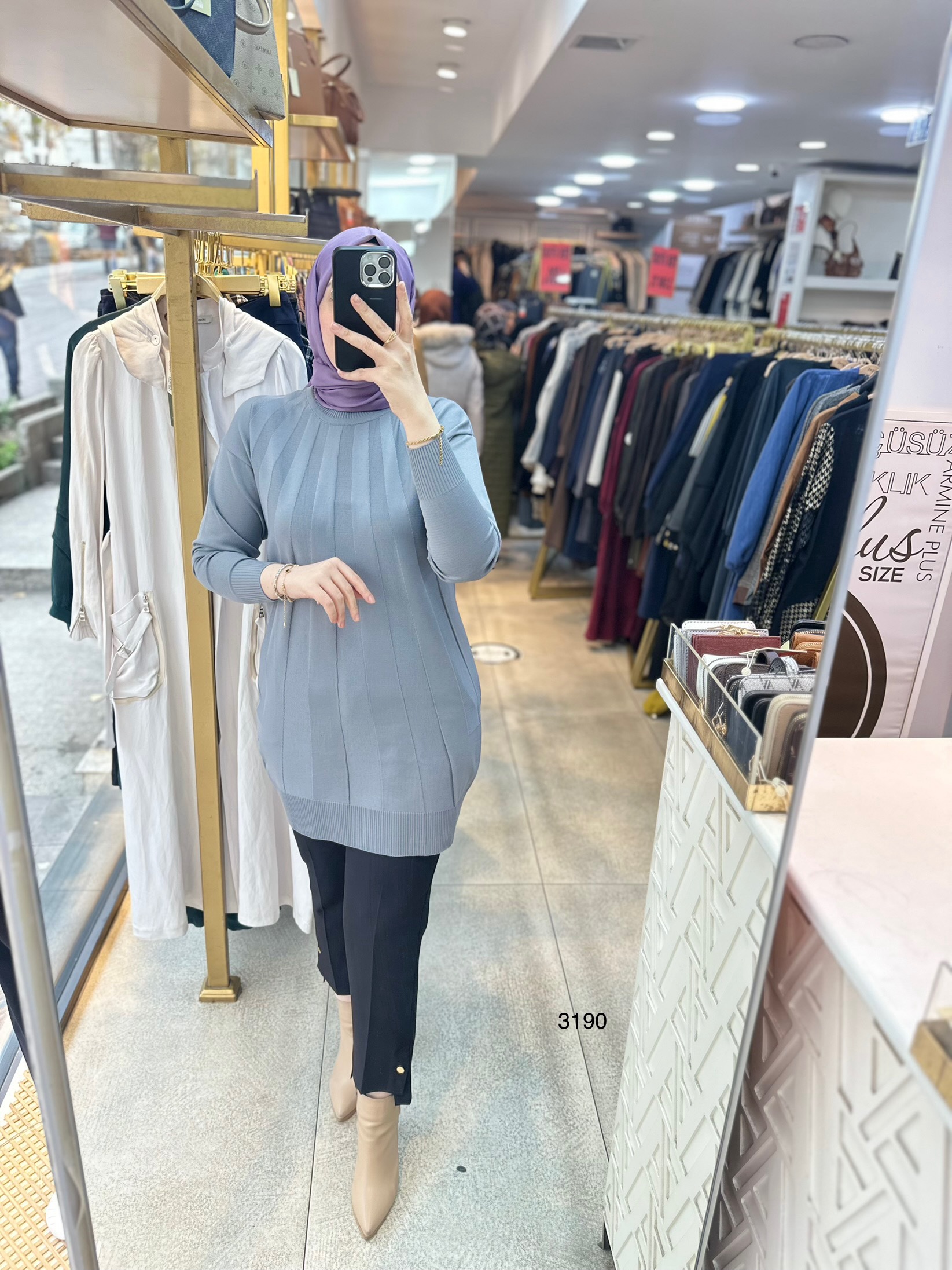 3190 Merserize triko - Görsel 27