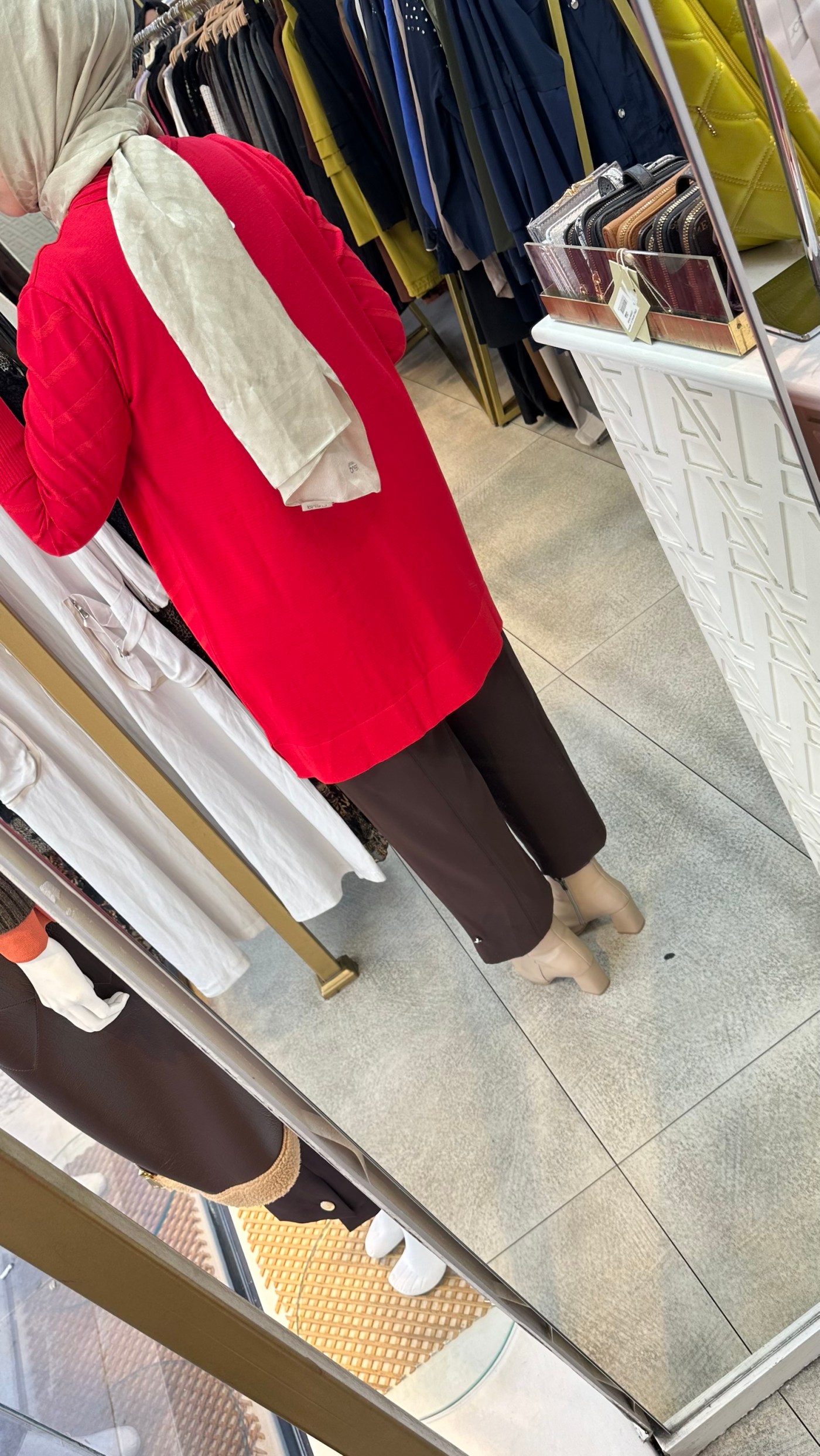 9013 Düğme Detaylı Merserize Triko