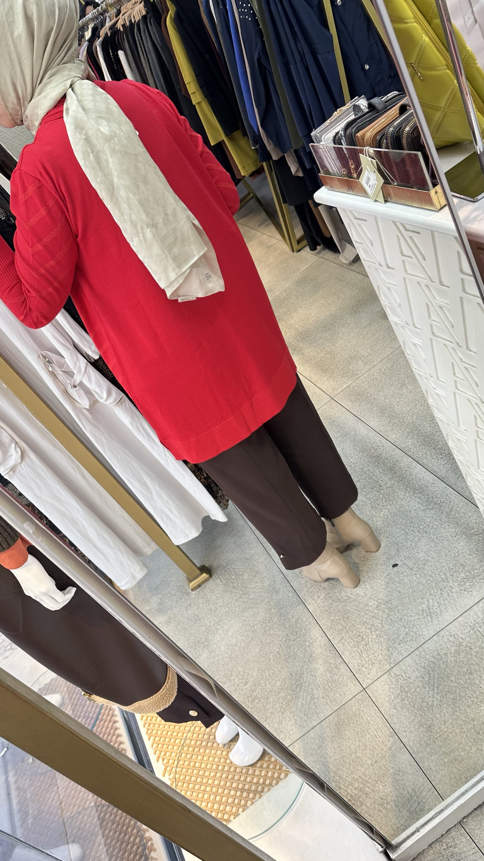 9013 Düğme Detaylı Merserize Triko - Görsel 17