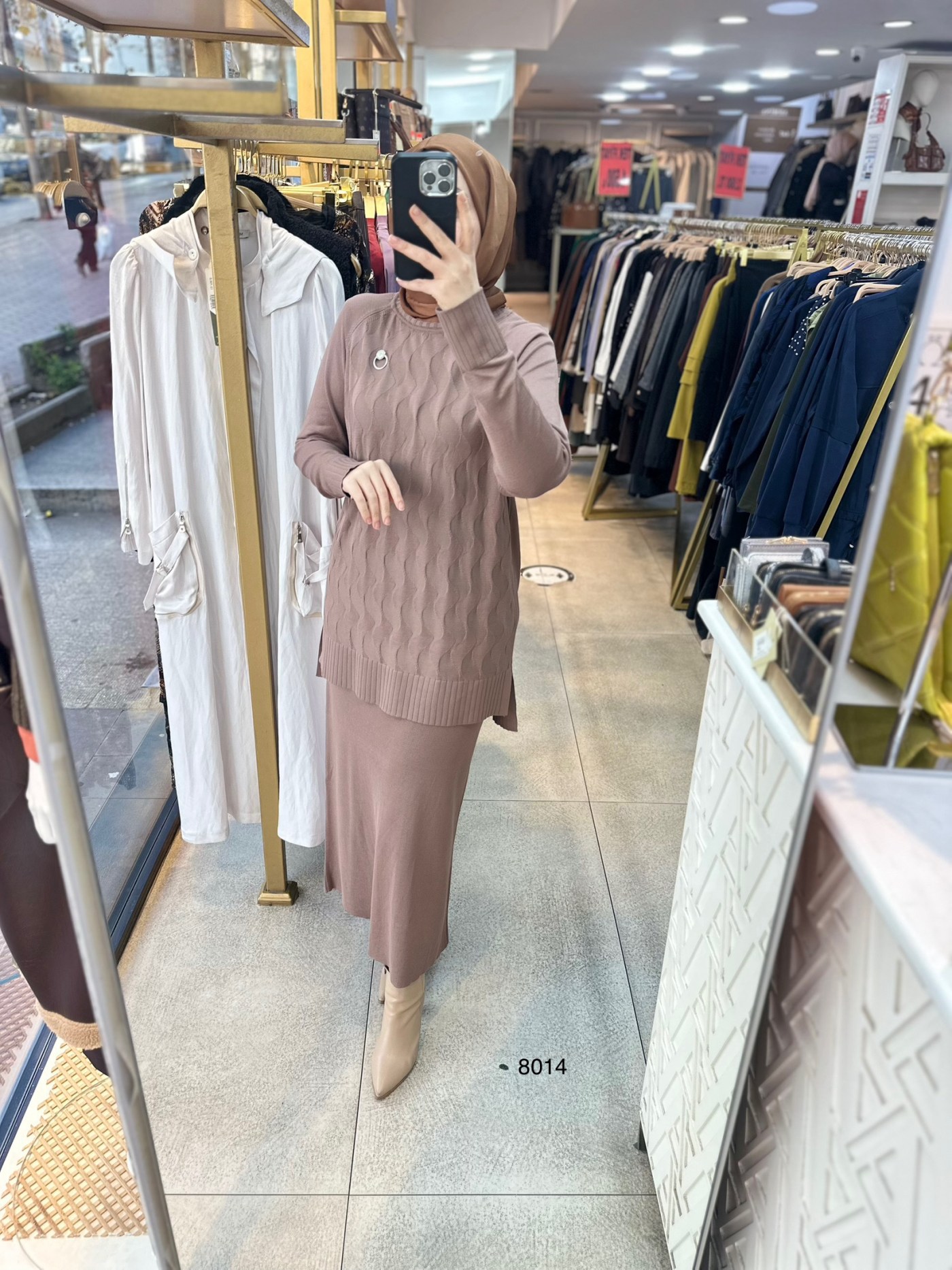 8014 Broş Detaylı Takım