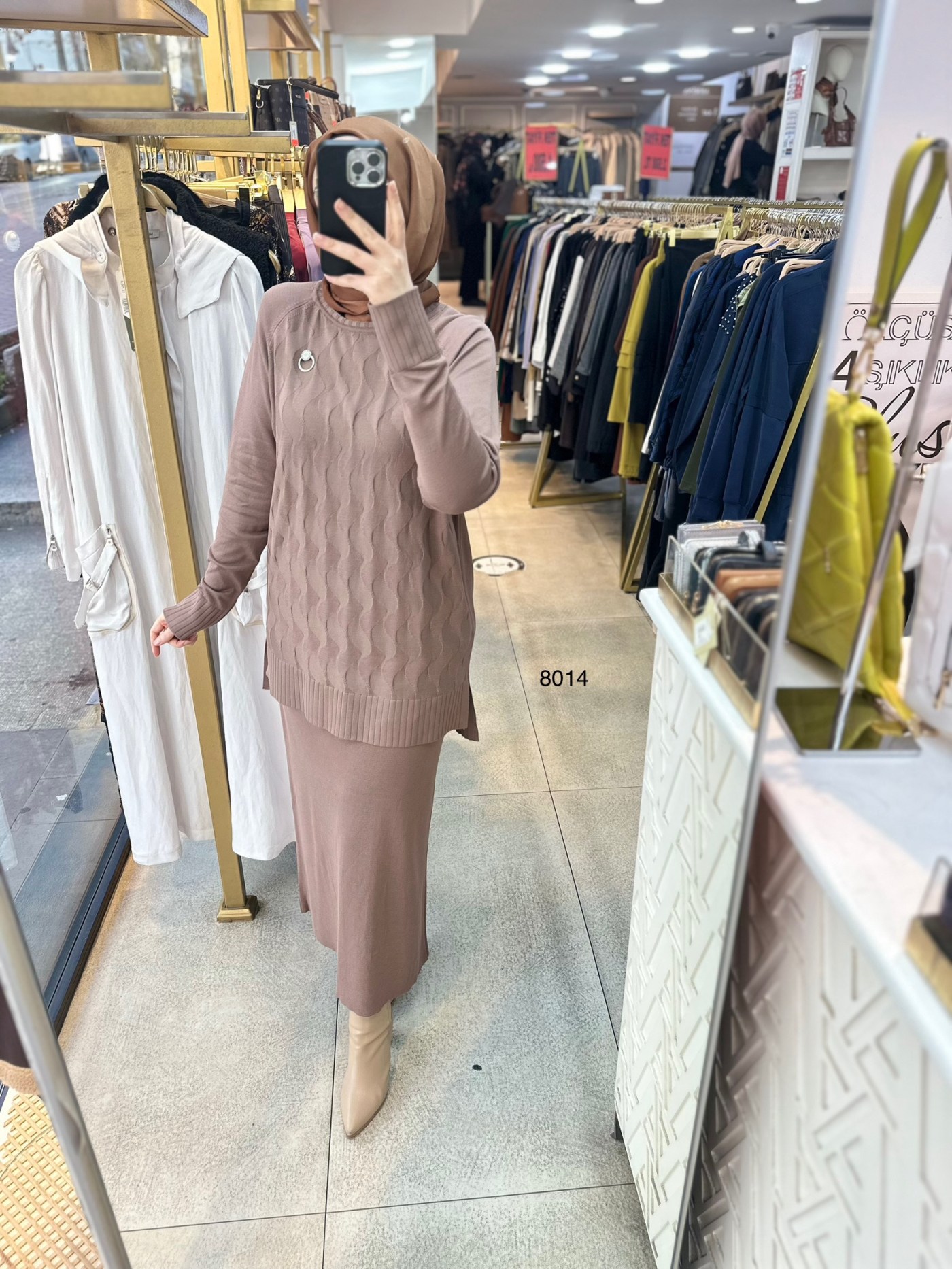 8014 Broş Detaylı Takım