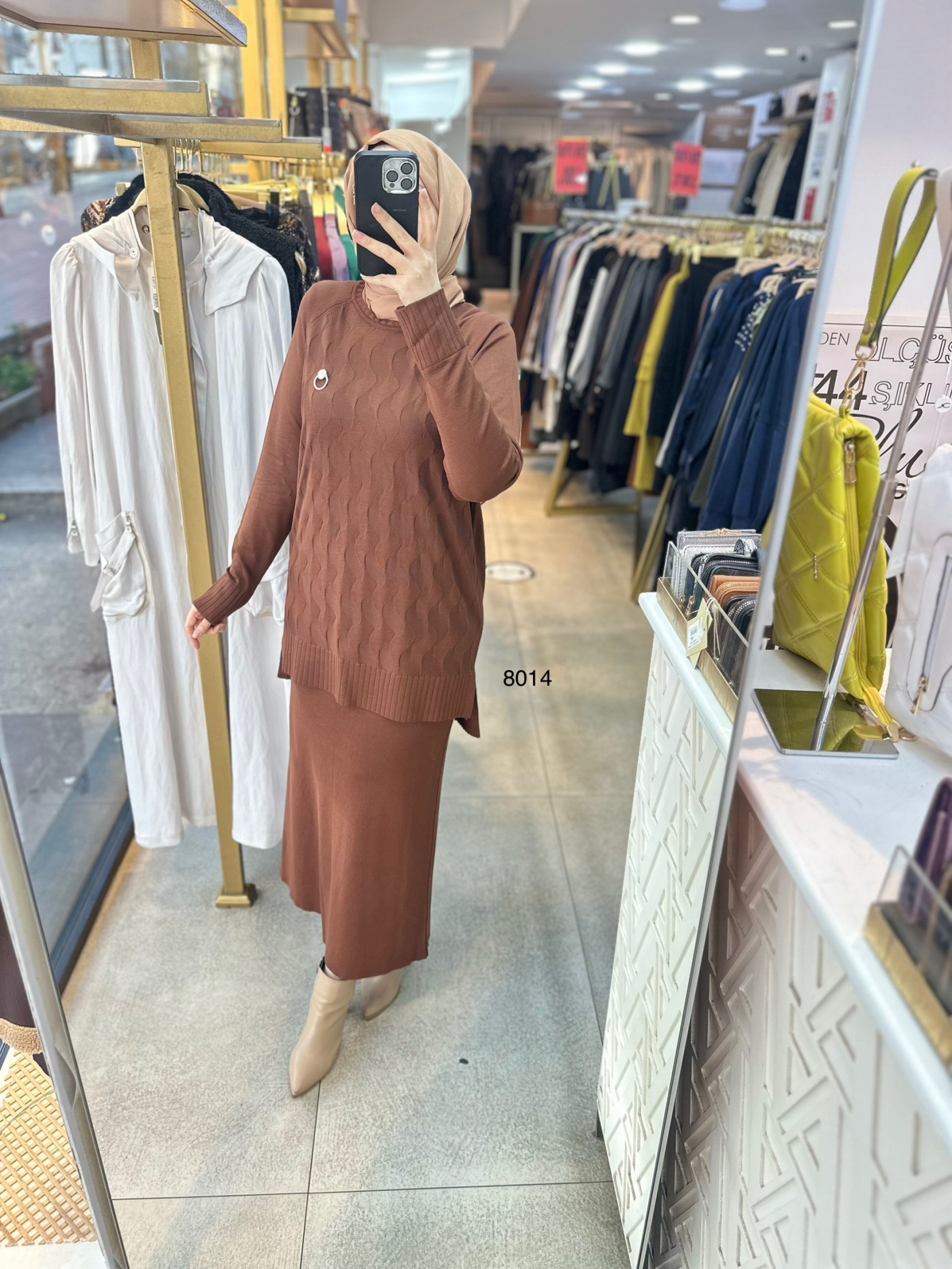 8014 Broş Detaylı Takım