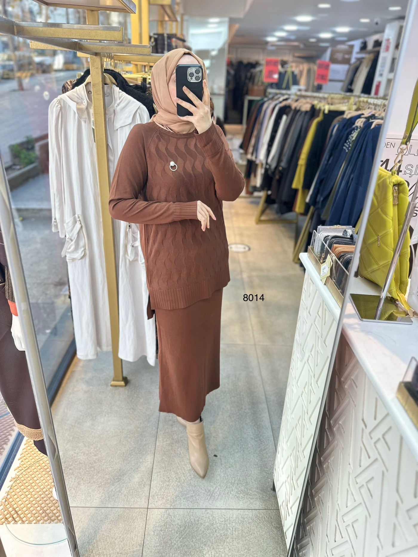 8014 Broş Detaylı Takım