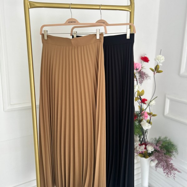 25KT102 Armine Trend Piliseli Etek - Görsel 4