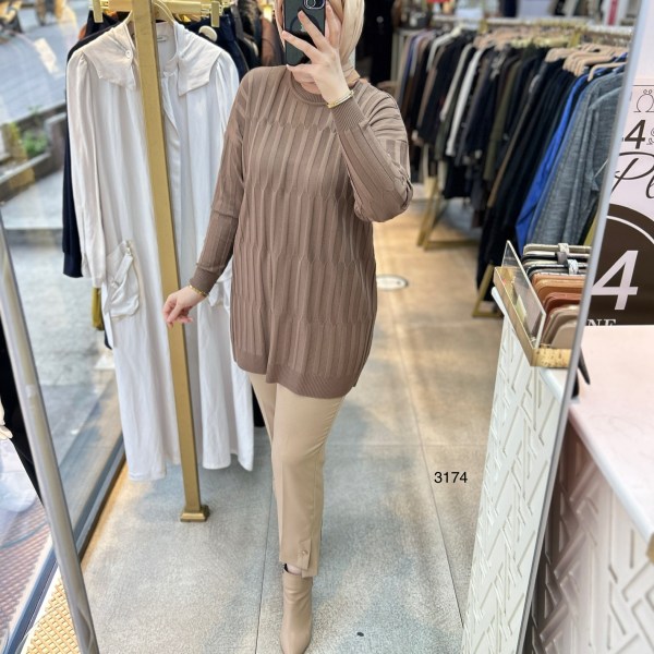 3174 Merserize Tunik - Görsel 30