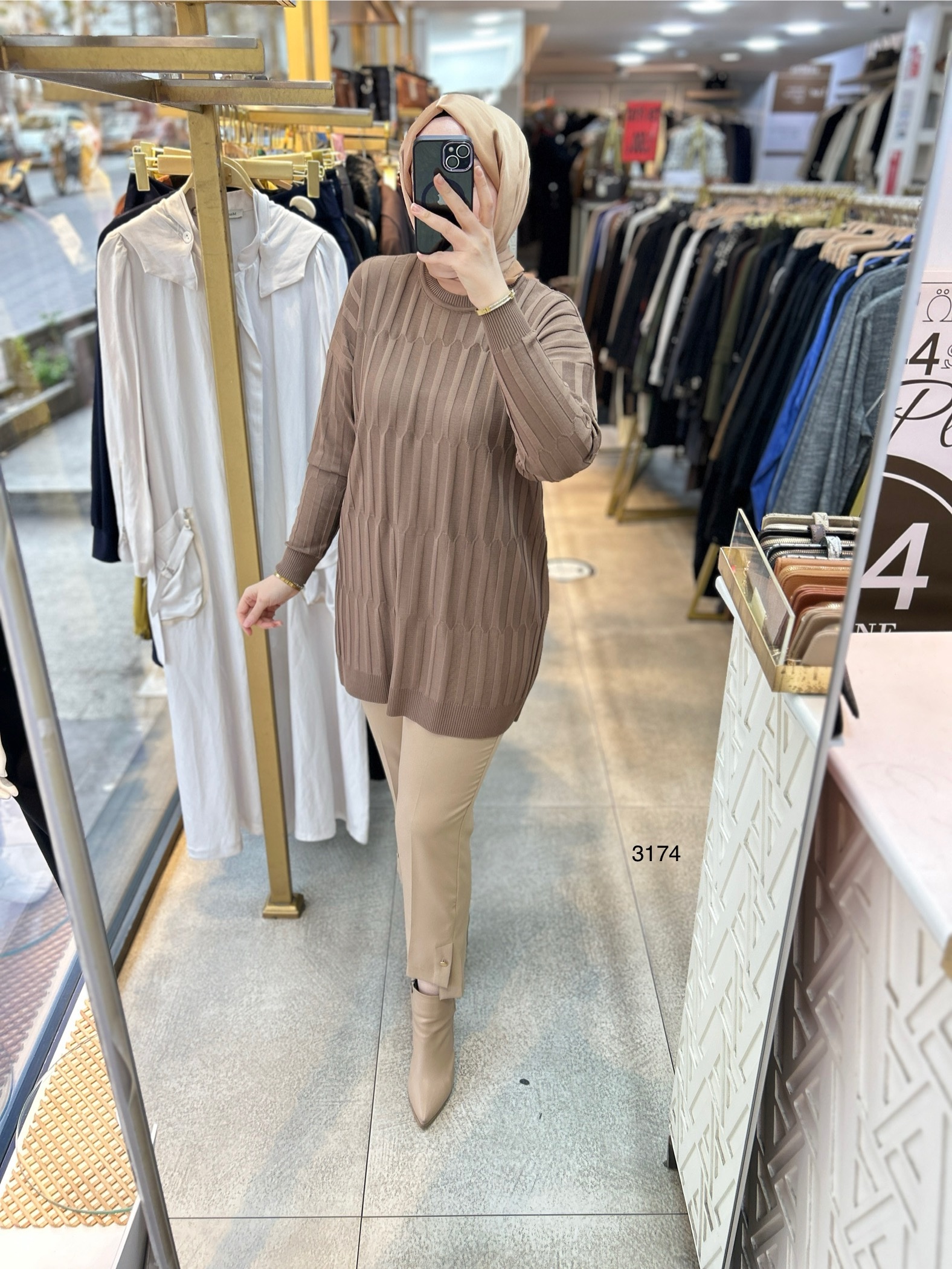 3174 Merserize Tunik - Görsel 30