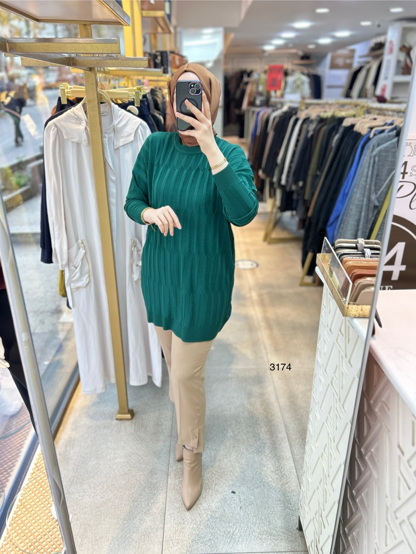 3174 Merserize Tunik