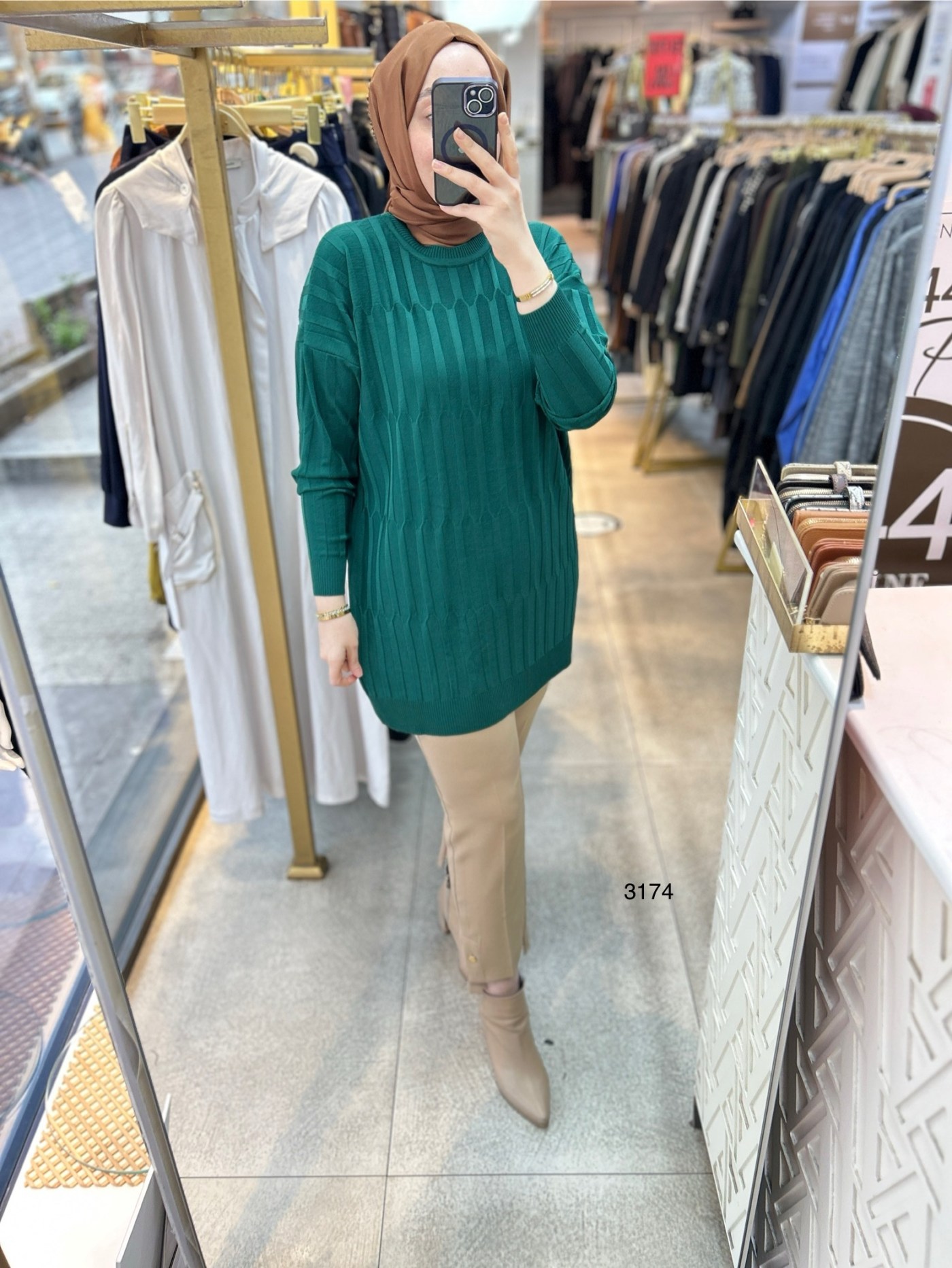 3174 Merserize Tunik