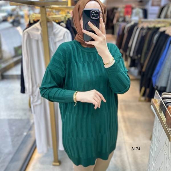 3174 Merserize Tunik - Görsel 20