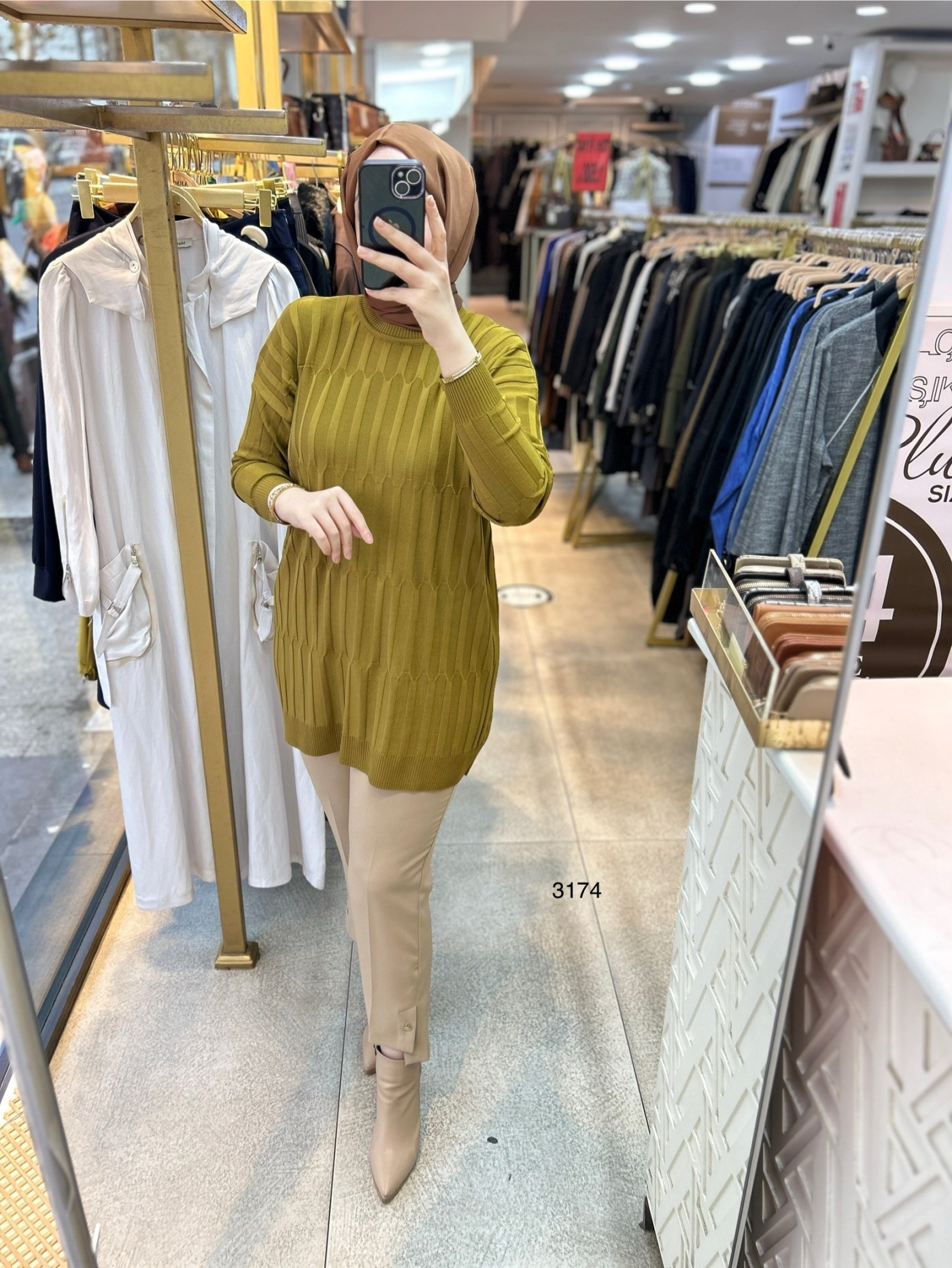 3174 Merserize Tunik