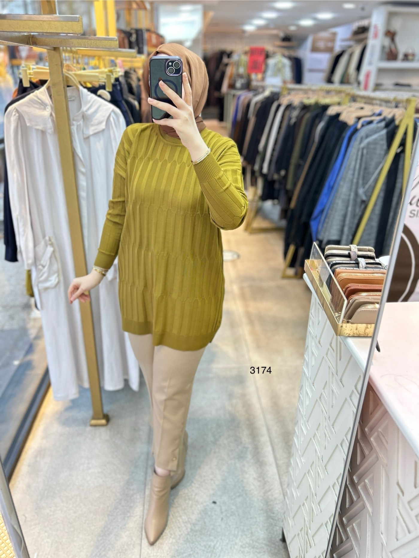 3174 Merserize Tunik