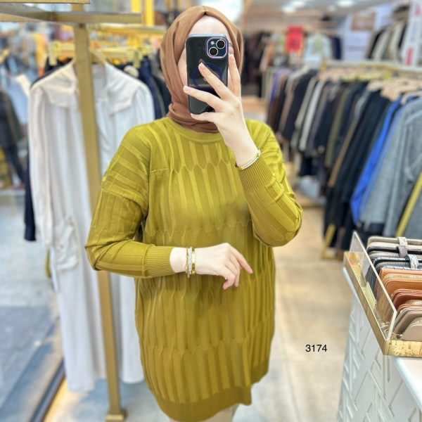 3174 Merserize Tunik - Görsel 17