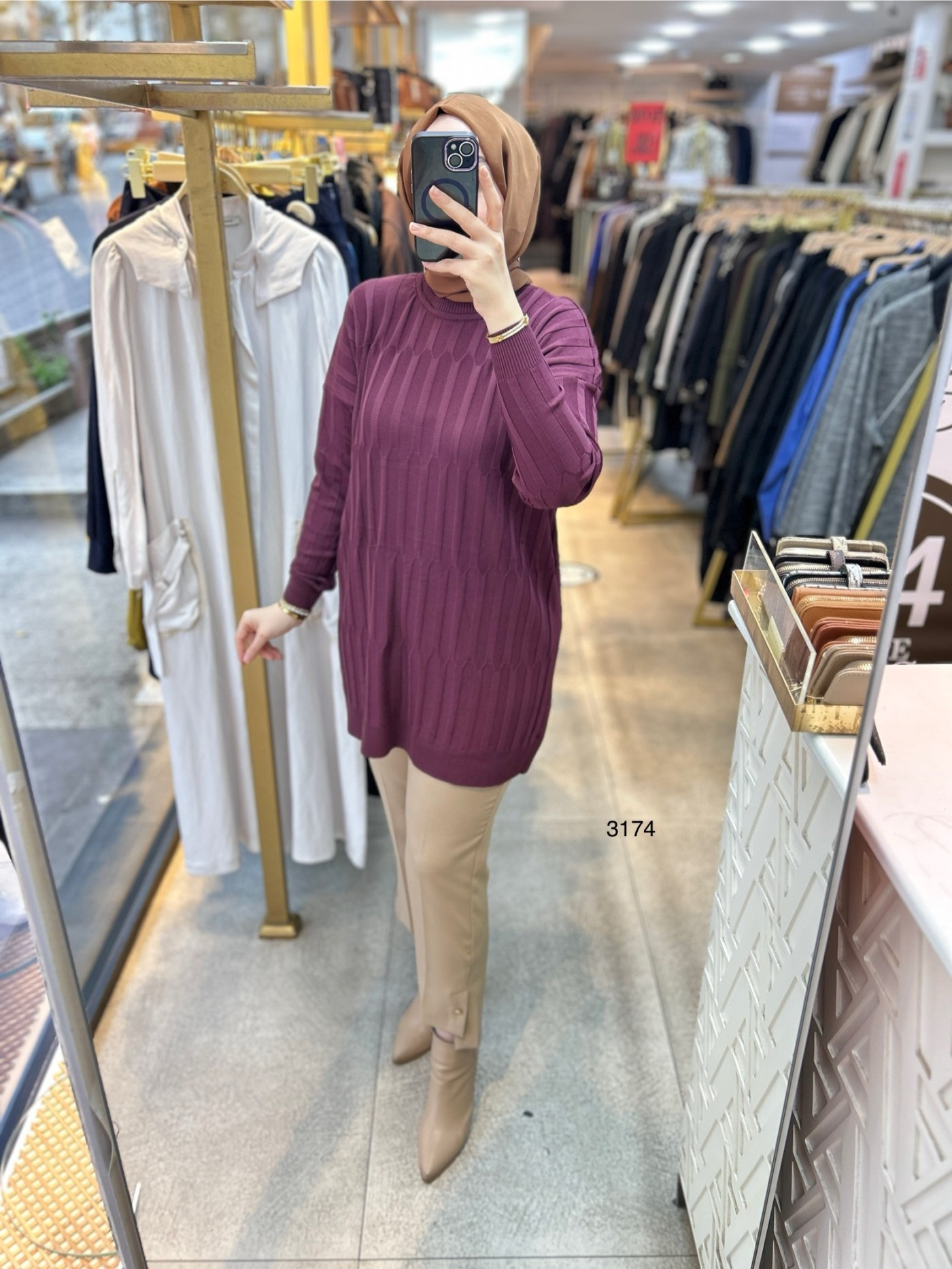 3174 Merserize Tunik