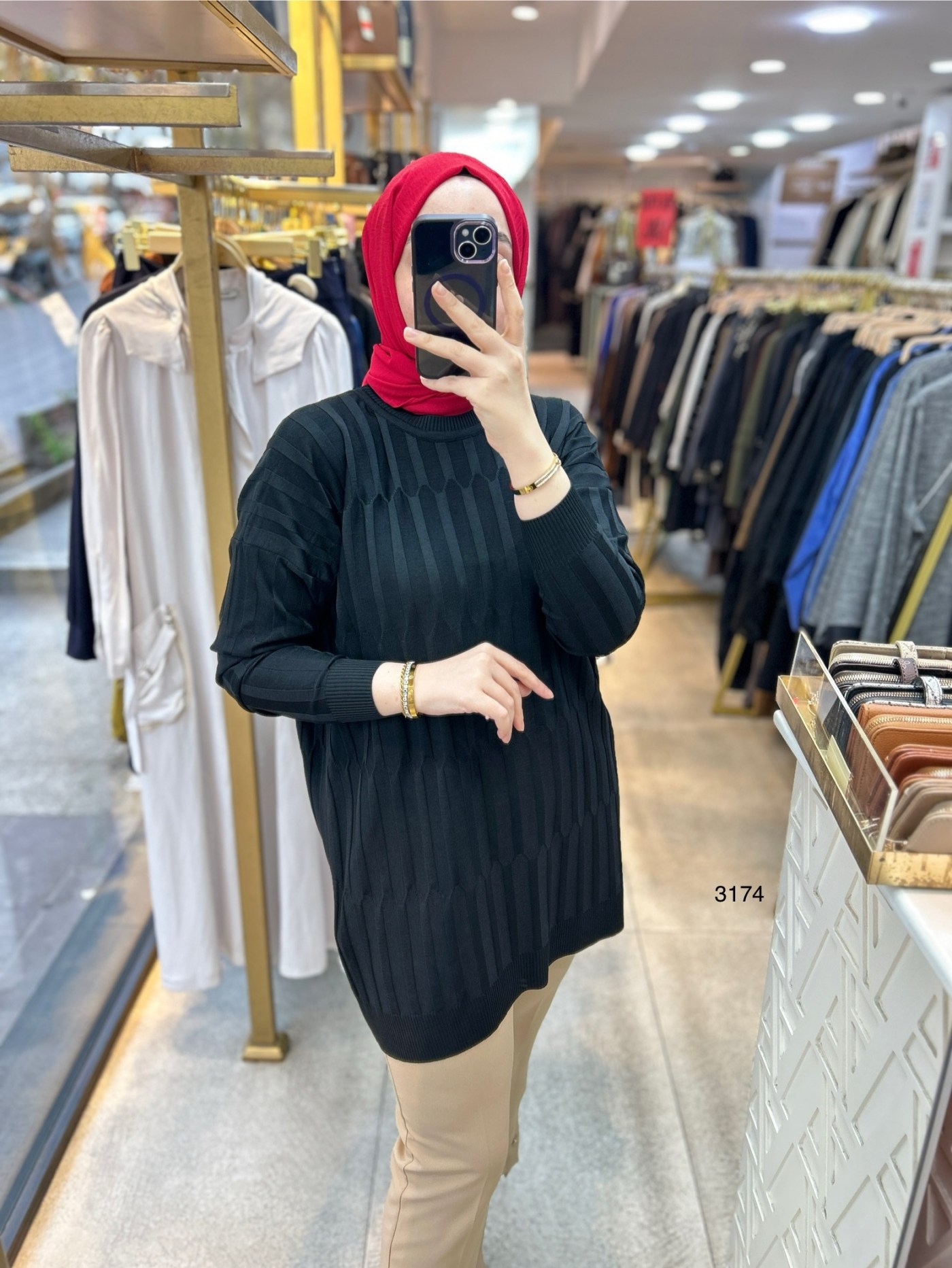 3174 Merserize Tunik