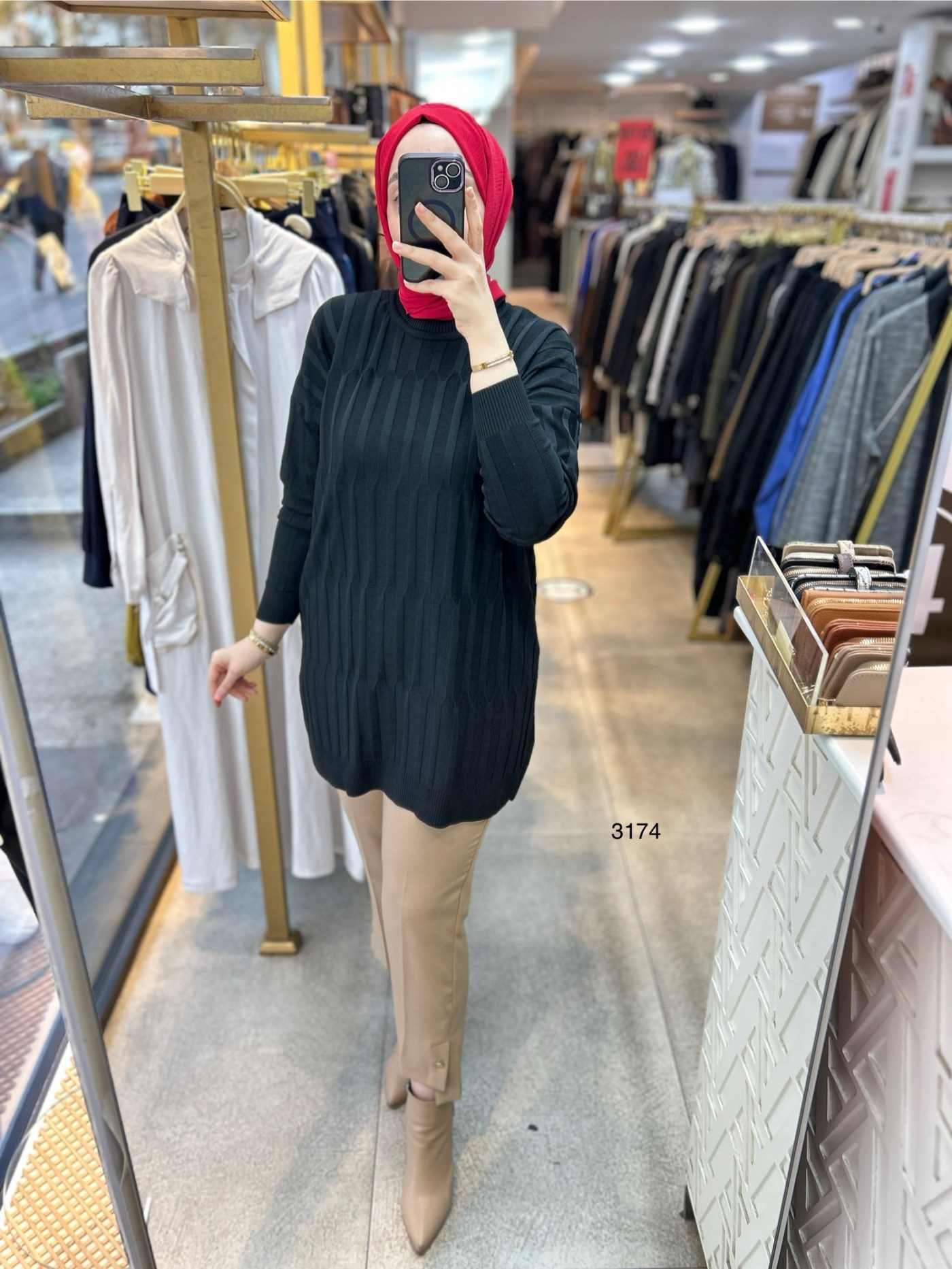 3174 Merserize Tunik