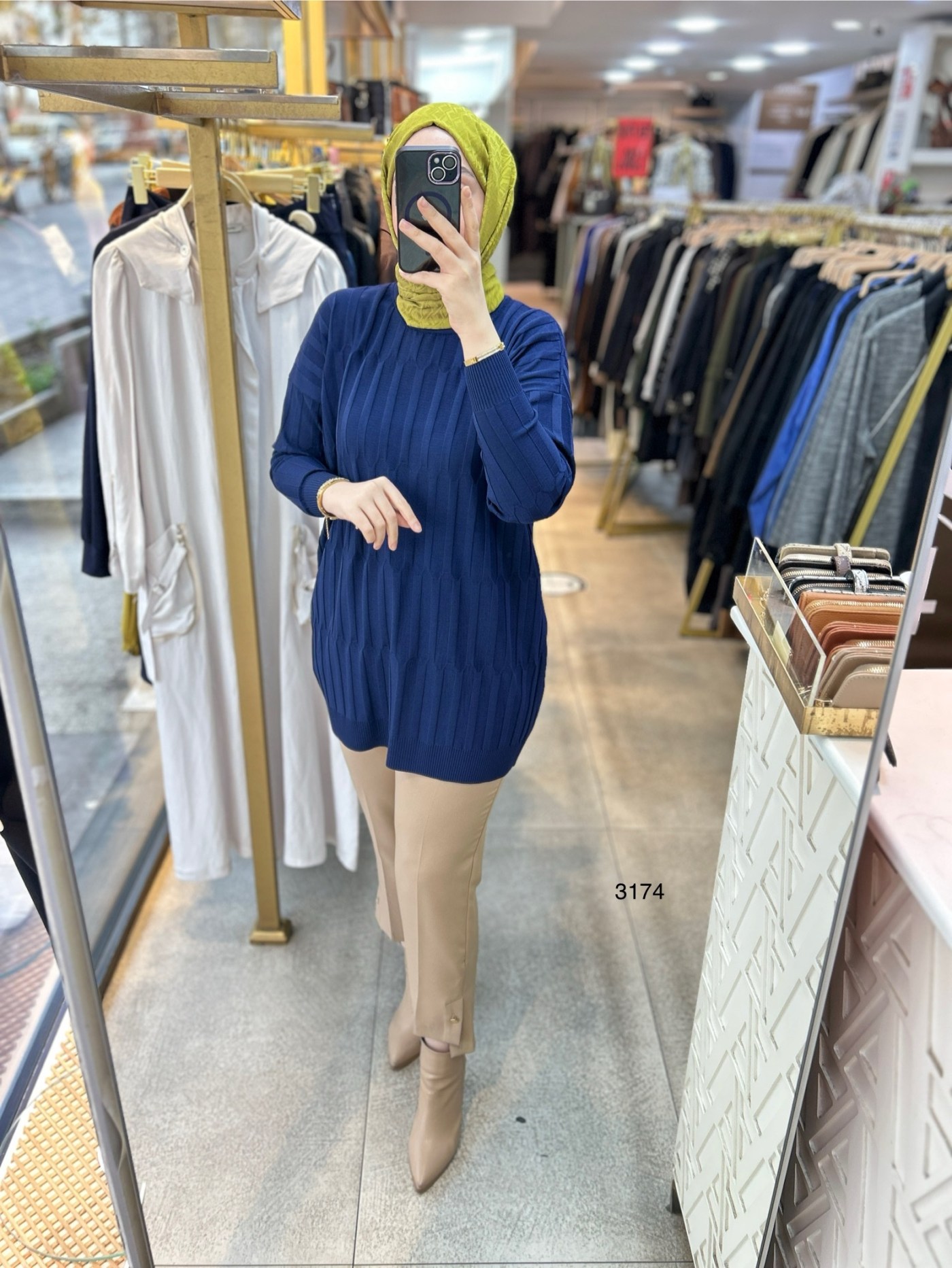 3174 Merserize Tunik