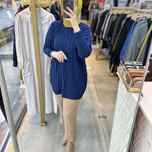 3174 Merserize Tunik - Görsel 10