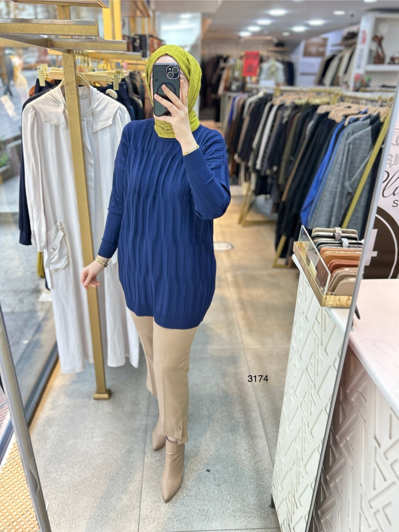 3174 Merserize Tunik