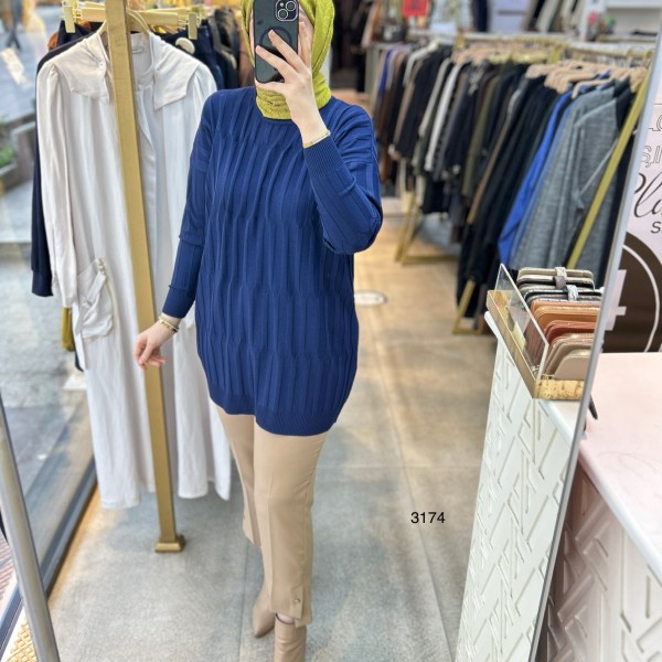 3174 Merserize Tunik - Görsel 9