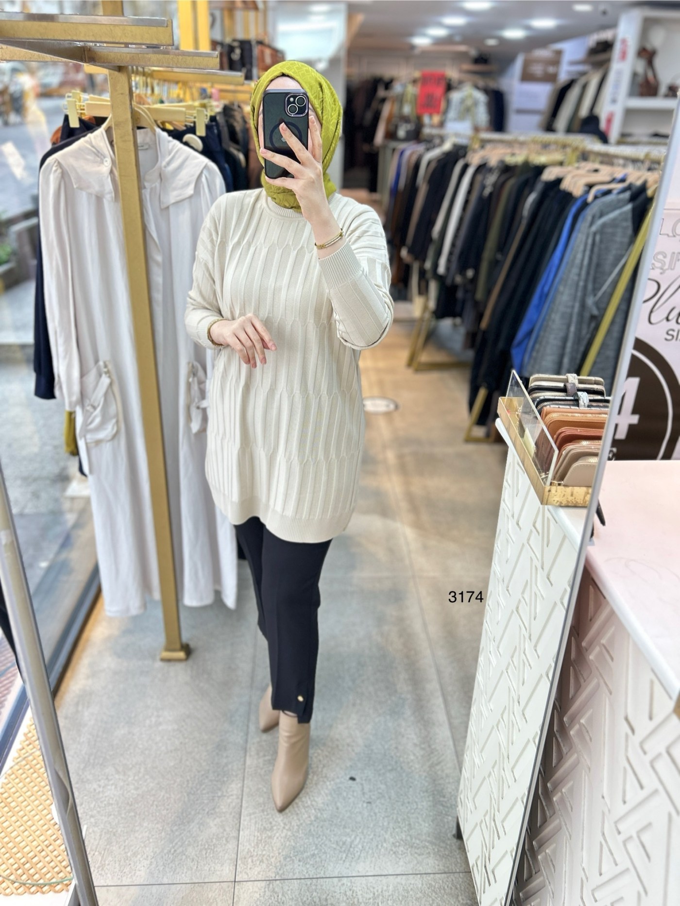 3174 Merserize Tunik