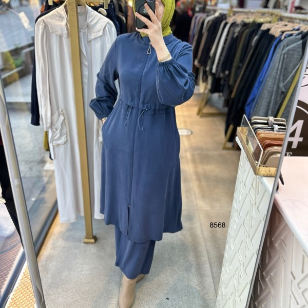 8568 Fermuarlı Takım - Görsel 6