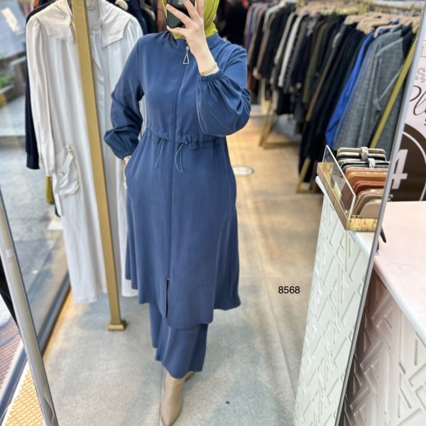 8568 Fermuarlı Takım - Görsel 5