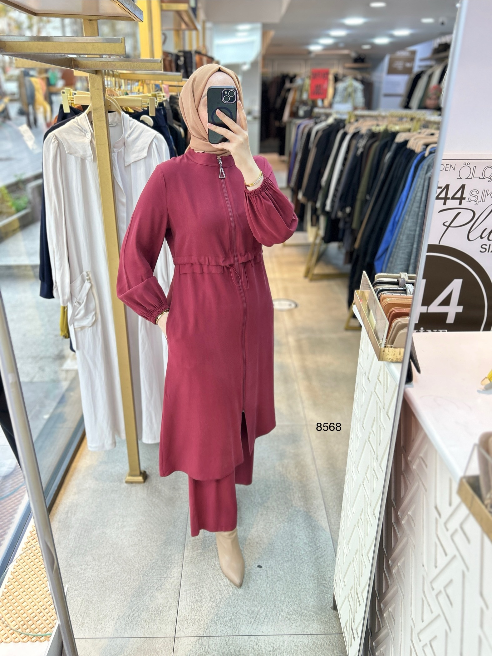 8568 Fermuarlı Takım - Görsel 11